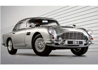 Aston martin DB5, silver birch, 1964 / S1807101 Solido 1:18 Metallmodell